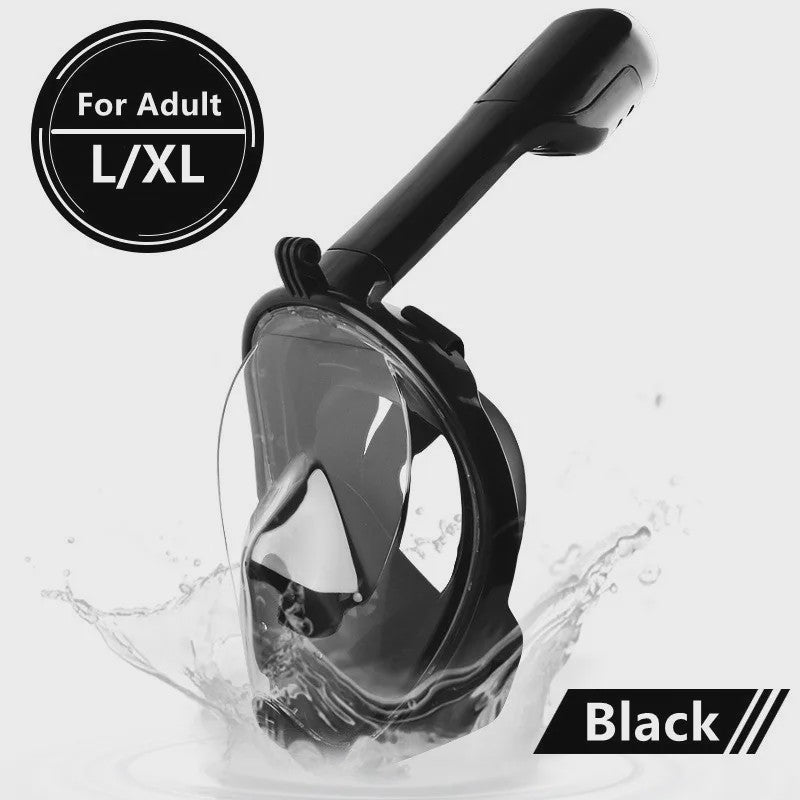 Full Face Duikmasker met Anti-Fog - Snorkelen & Duiken voor Volwassenen & Kinderen