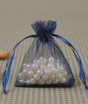 100x Organza Zakjes - Cadeau, Sieraden & Feest - Diverse Maten & Kleuren