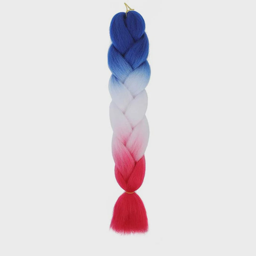 24 Inch Jumbo Braiding Hair Synthetisch Haar Ombre Crochet Braid Extensions voor Dames