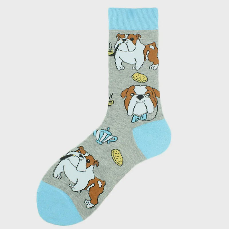 Unisex Happy Socks met Vrolijke Ontwerpen: Dinosaurus, Alien, Haai & Meer