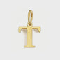 Gouden Initiaal Bedel - Roestvrij Staal - DIY Ketting Bedeltje A-Z