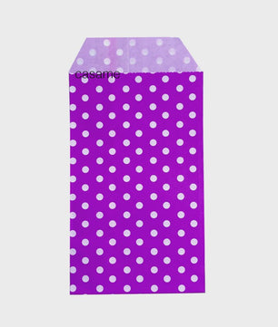 Kleine Kraft Papieren Zakjes met Stippen - Set van 10, 25 of 50 stuks - Ideaal voor Feestjes, Cadeaus en Kaarten