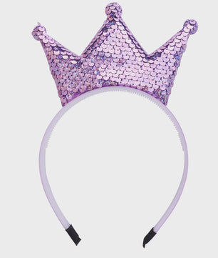 Crown Headband Sequins Hair Bands Women Girls Hair Accessories for Birthday Party Favors Hair Decoration Supplies