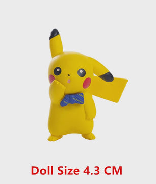 Pokemon Figuren Collectie: Pikachu, Eevee, Charmander, Mewtwo & Meer (4-13 cm)
