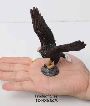 Realistische Roofvogel Figuren Set: Adelaar, Gier & Secretarisvogel - Educatief Speelgoed