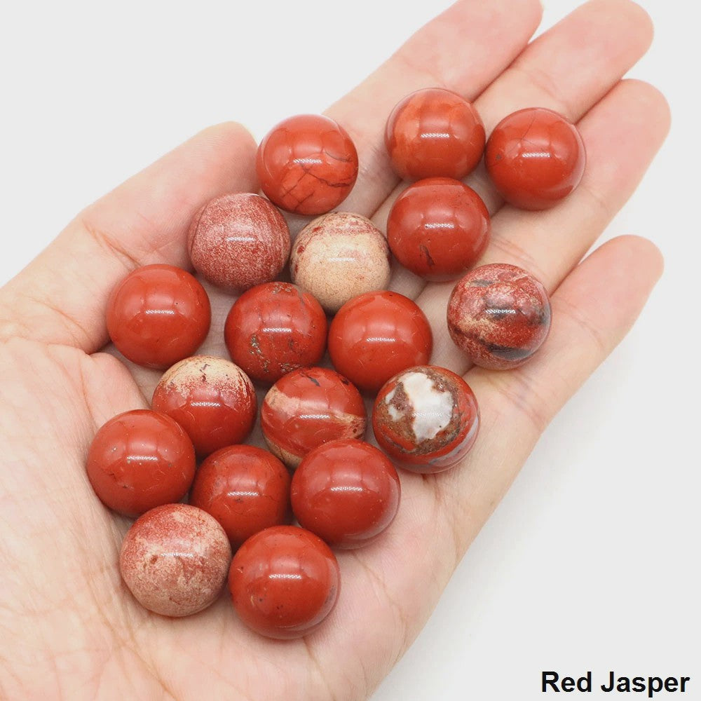 Natuurstenen Bol - Kristallen Bol voor Heling, Meditatie & Decoratie (16mm)