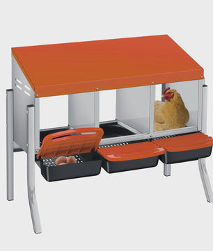 Automatische Nestkast voor Kippen - Wandmontage & Vrijstaand met Eierverzameling