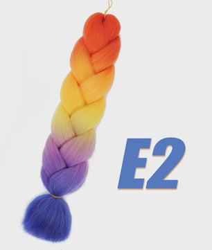 Kanekalon Jumbo Braids - Synthetisch Vlecht Haar voor Krullende Extensions