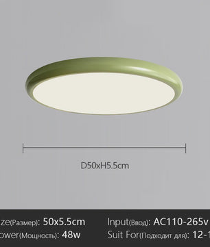 Moderne Scandinavische LED Plafondlamp - Stijlvol en Veelzijdig