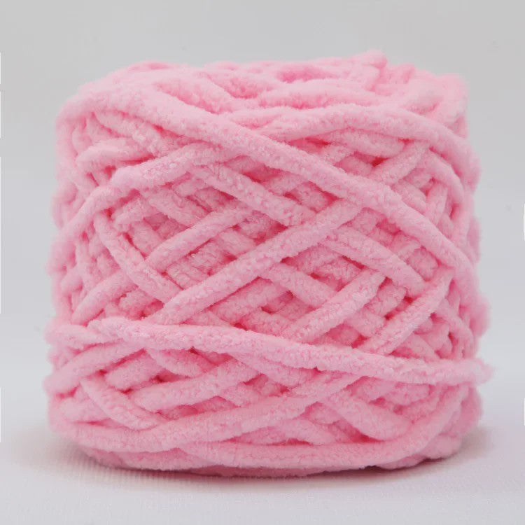 Chenille Garen 100g/bol - Super Zacht Dik Wol Garen voor Handbreien, DIY Sjaals & Projecten