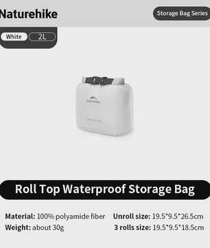 Naturehike Waterdichte Opbergzak - Lichtgewicht Compressie & Organizer voor Outdoor