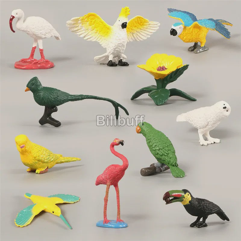 Educatieve Speelgoed Dierenfiguren Set - Insecten, Boerderijdieren, Wilde Dieren en Meer