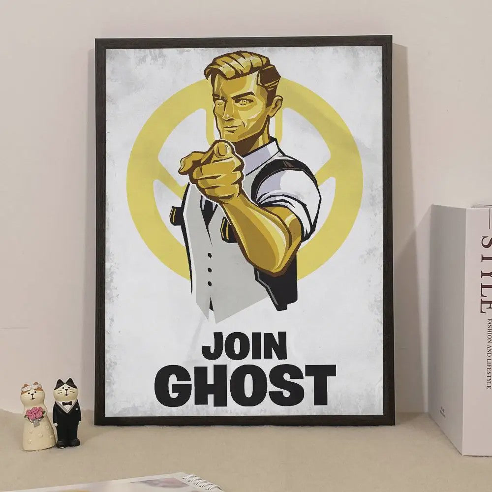 Fortnite Game Poster - Decoratieve Muurkunst voor Fans