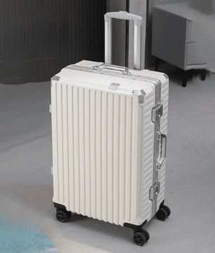 Aluminium Koffer met USB & Combinatieslot - Rolbaar Reiskoffer in Diverse Maten (20-28 inch)