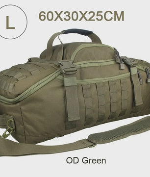 LQARMY Tactische Rugzak 45L/80L - Molle Systeem, Waterafstotend, Ideaal voor Camping, Reizen & Sport