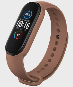 Siliconen Polsband voor Xiaomi Mi Band 7, 6, 5, 4, 3 - Vervangend Bandje Smartwatch Accessoire