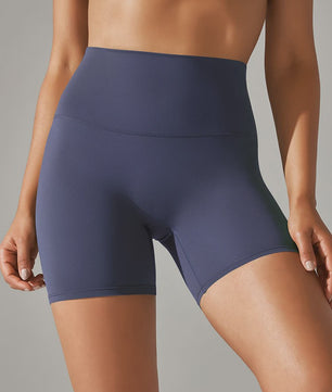 Dames Sportshorts Hoge Taille Squat Proof - Sneldrogend voor Yoga, Fitness & Fietsen