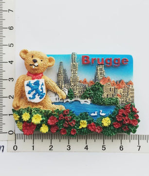 België Koelkastmagneet - Souvenir & Reistafel voor Huisdecoratie