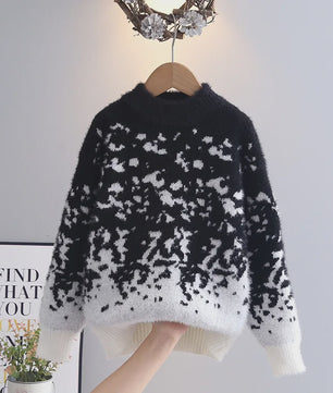 Schattige Gebreide Trui voor Meisjes - Elegante Winterkleding voor Kinderen