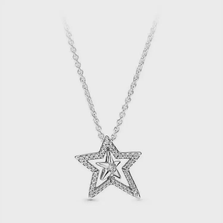 Chique Zilveren Ketting met Hanger: Hart, Zirkonia of Cirkel - DIY Sieraden voor Dames
