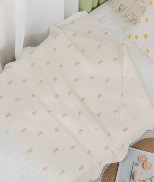 Zachte Muslin Swaddle Deken voor Baby's - Katoen, 80x80cm, met schattige prints