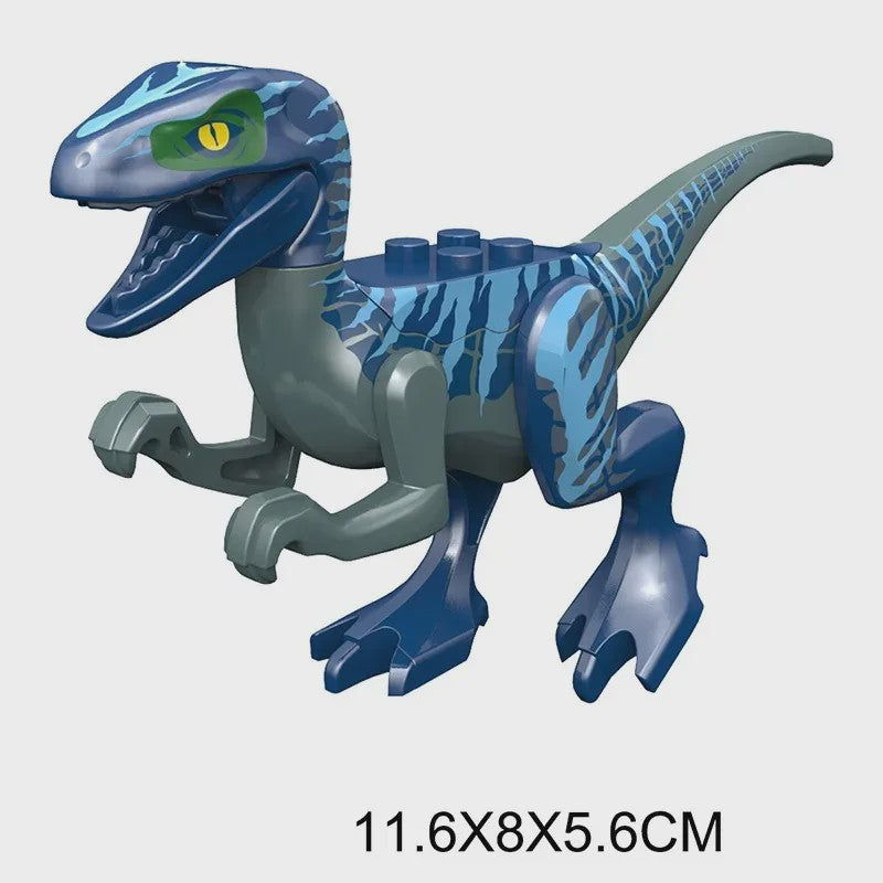 Grote Dinosaurus Bouwstenen Set - T-Rex, Velociraptor & Meer - Speelgoed voor Kinderen