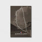Formule 1 Circuit Poster Canvas - F1 Race Track Kunst Print voor Woonkamer Decoratie