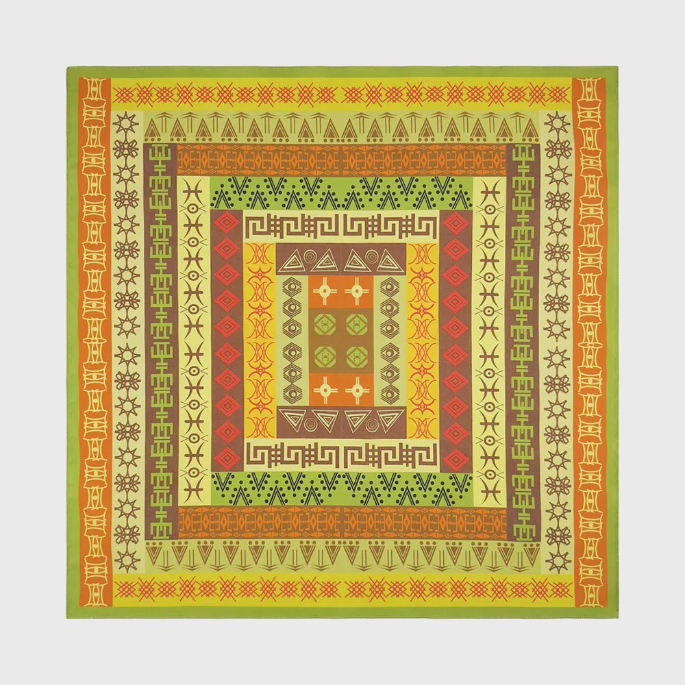 Unisex Katoenen Bandana met Dierenprint & Paisley Motief - Veelzijdig te Dragen