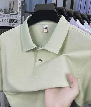 Heren Poloshirt Korte Mouw - 100% Gemerceriseerd Katoen, Ademend & Stijlvol voor Zomer, Golf & Casual