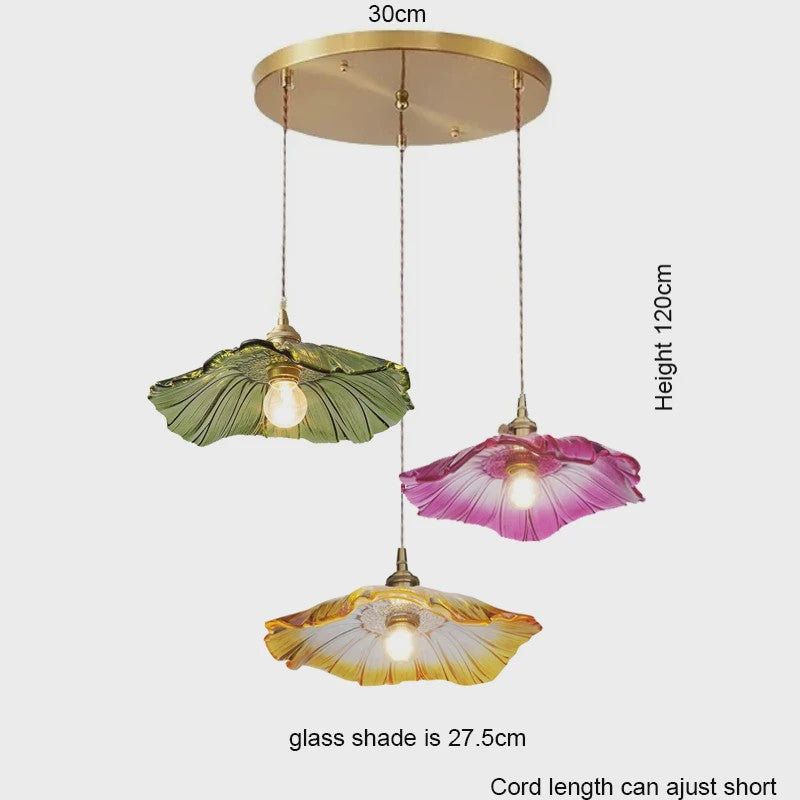Moderne Glazen Hanglamp - Sfeervolle Verlichting voor Keuken, Eetkamer & Slaapkamer