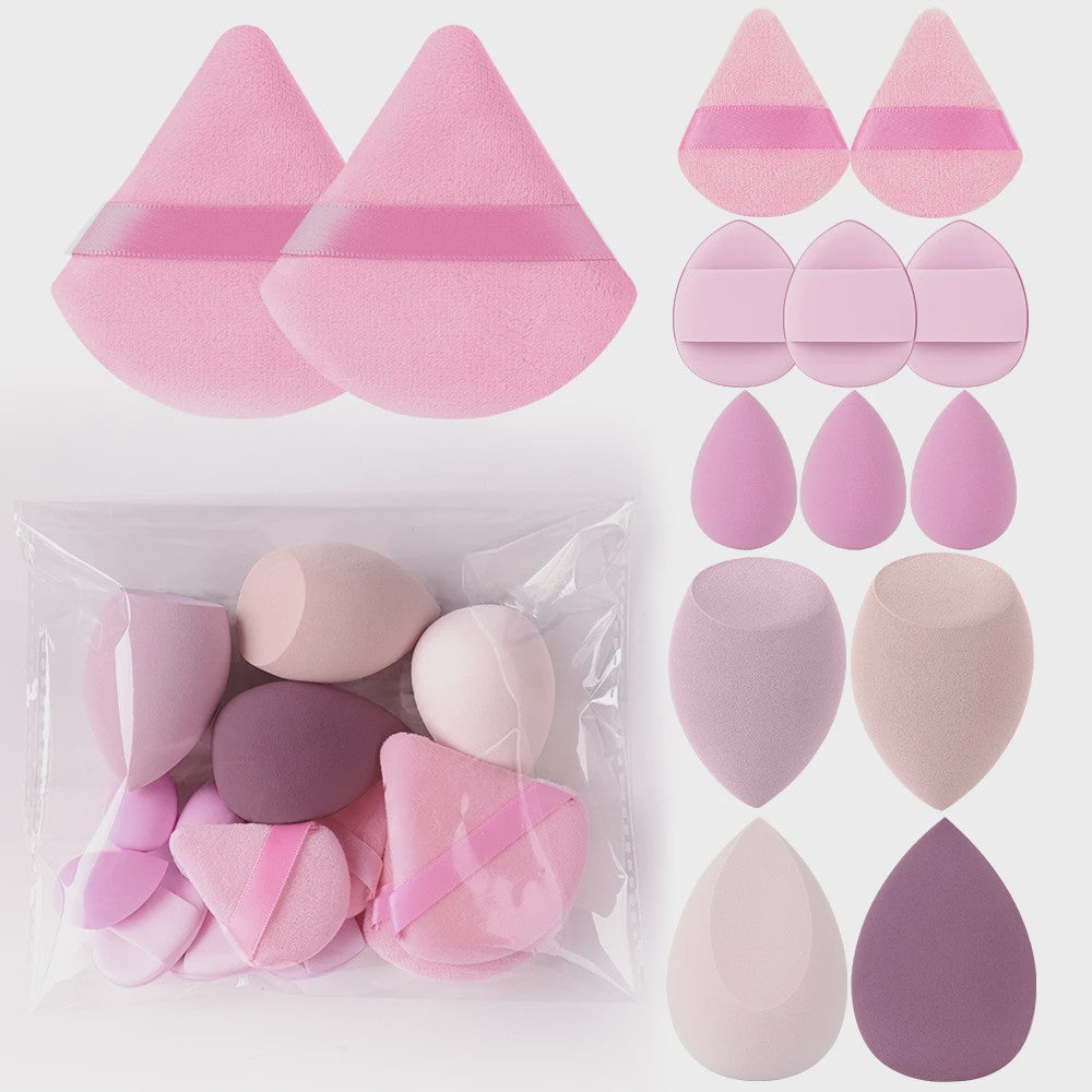 Professionele Make-up Kwasten Set (20 Stuks) - Foundation, Oogschaduw & Meer