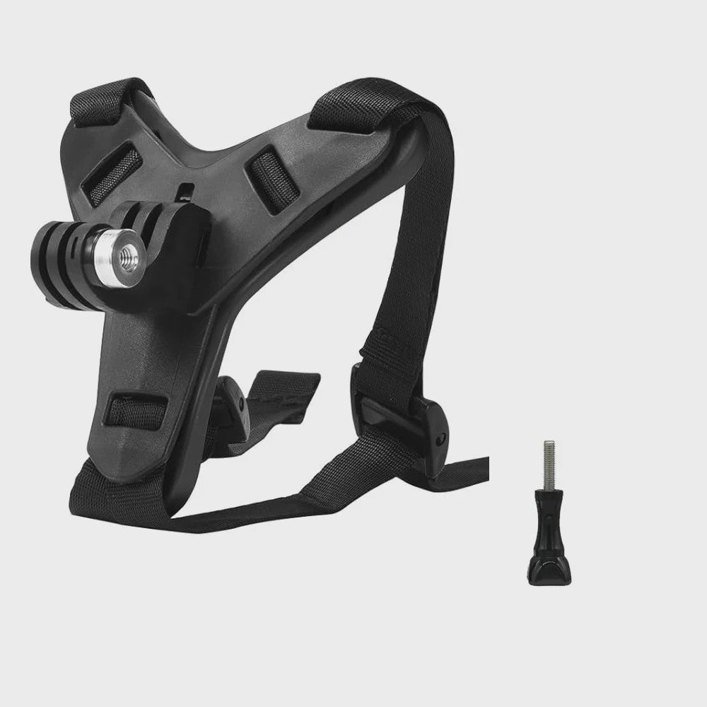 Motorhelm Kinband Mount voor Actiecamera's - GoPro, DJI, Insta360 & Meer