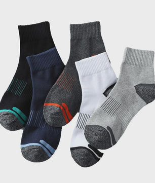 20 Paar Heren Katoenen Sokken - Comfortabel & Ademend - Maat 38-45 - Zwart