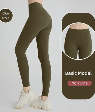 Comfortabele Dames Leggings - Hoge Taille Yoga & Fitness Broek