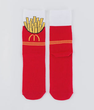 Grappige Heren Sokken met Food Prints: Avocado, Friet, Burger, Bier & Meer | Harajuku Stijl