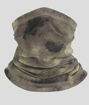 Veelzijdige Camouflage Nekwarmer & Buff - Ademend & UV Beschermend voor Outdoor Sport