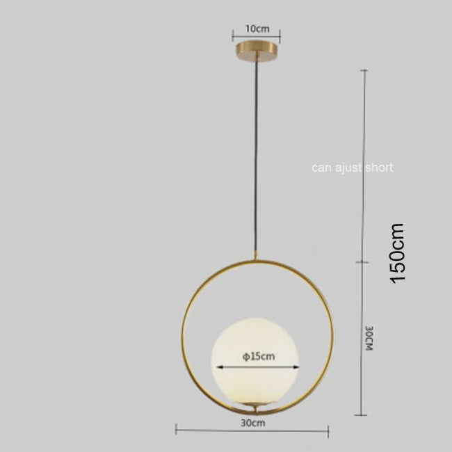 Moderne LED Hanglamp Goud Zwart Metaal Kooi Design - Sfeervolle Verlichting