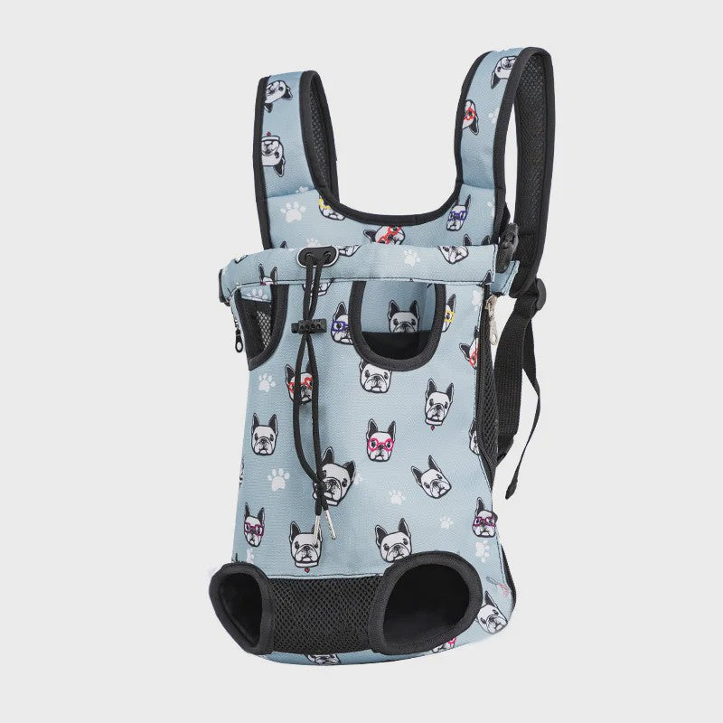Ademende Outdoor Hondenrugzak - Draagbare Reisrugzak voor Puppy's en Kleine Honden