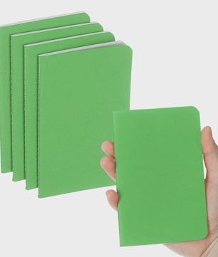 Set van 4/6 Mini A6 Notitieboekjes - Kraft Paper, Gelinieerd, Draagbaar Memo Pad