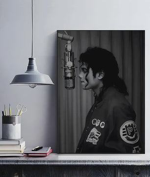 Iconische Michael Jackson Poster - Retro Muziek Kunst Decoratie