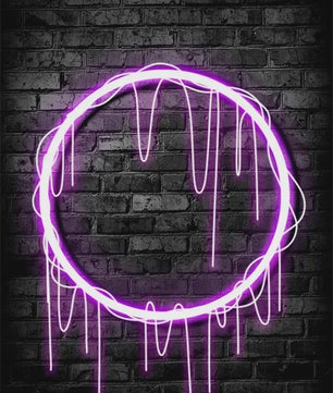 Gaming Neon Canvas Poster: Eat Sleep Game Repeat - Decoratie voor Gamer Kamer