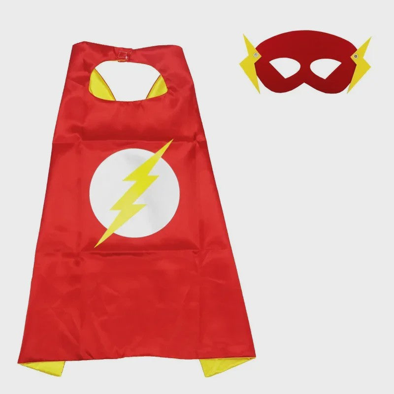 Superheld Cape en Masker Set - Kinderen - Cosplay Feest Accessoires