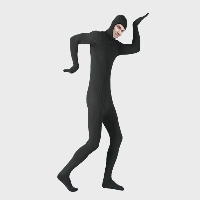 Zentai Jumpsuit: Onzichtbaar Spandex Bodysuit voor Cosplay, Halloween & Feesten