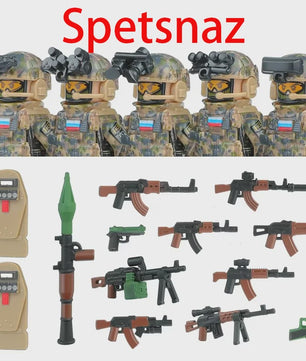 Bouwstenen Militaire Special Forces Commando Figuren met Wapens