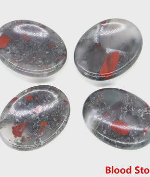 7 Chakra Kristallen Worry Stones - Ovalen Massage & Meditatie Edelstenen (35x45mm)