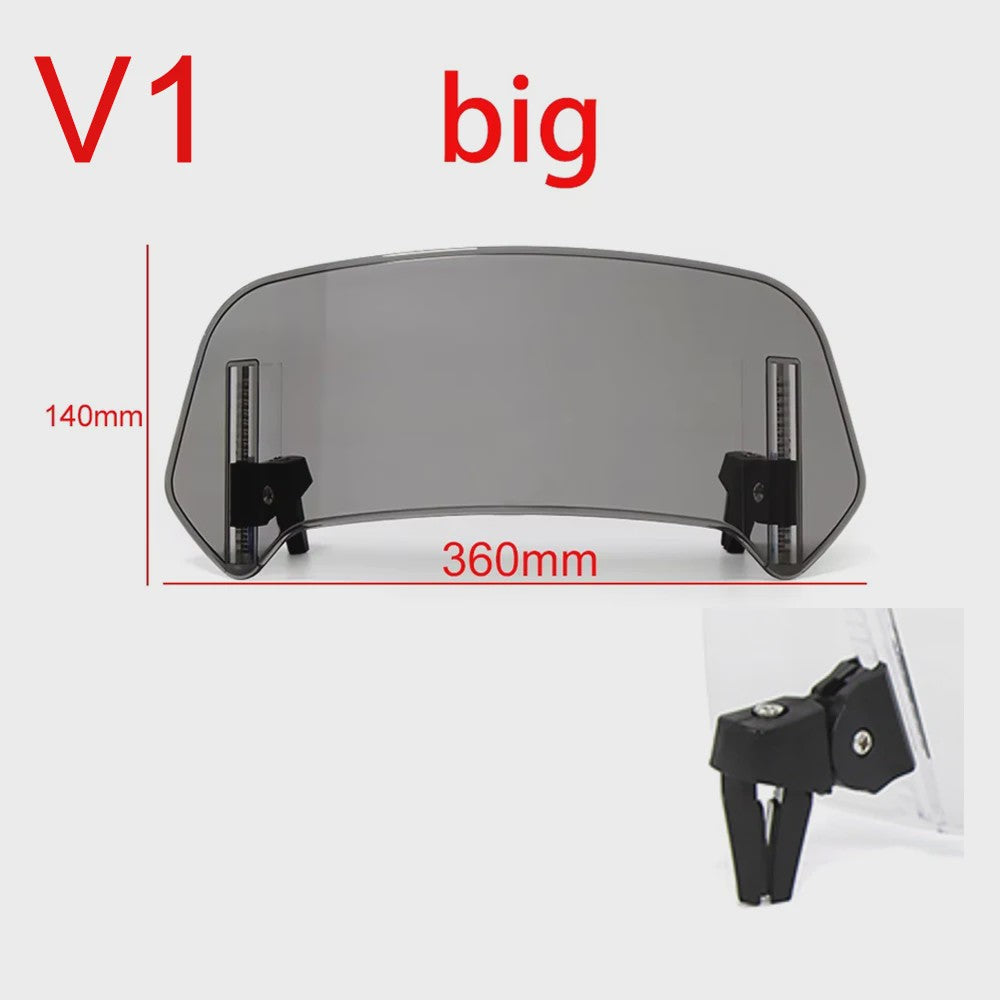 Universele Motor Windscherm Verlengstuk - Verstelbaar Spoiler Deflector