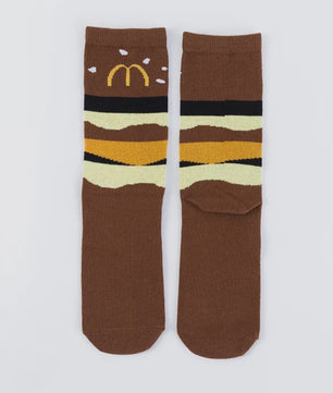 Grappige Heren Sokken met Food Prints: Avocado, Friet, Burger, Bier & Meer | Harajuku Stijl