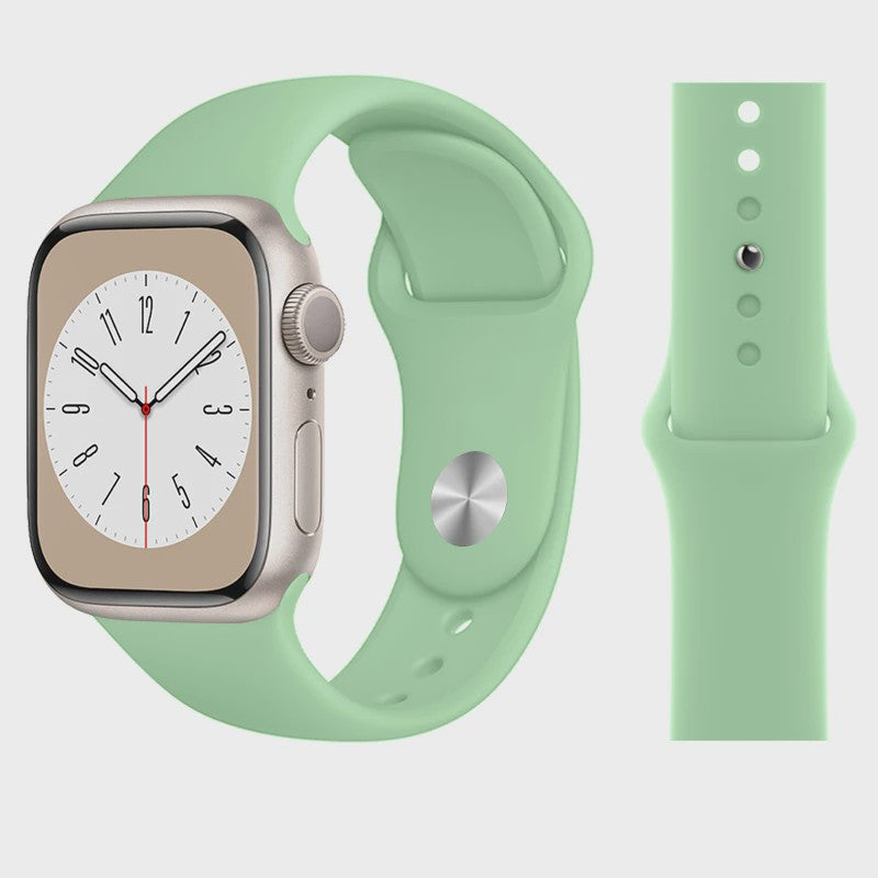Sport Siliconen Bandje voor Apple Watch 38-49mm - Serie 1 t/m 11, SE, Ultra