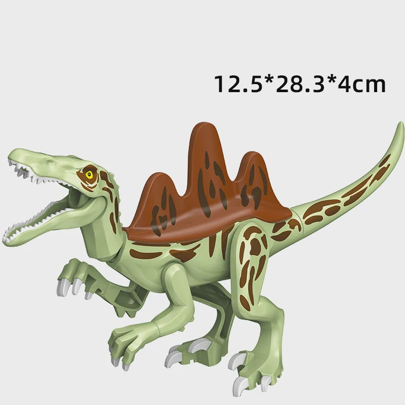 Grote Bouwblok Dinosaurus Speelgoed - Indominus Rex & Tyrannosaurus Rex Modellen