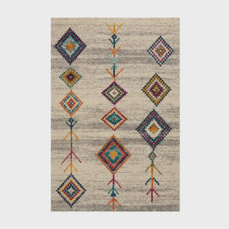 Wasbaar & Opvouwbaar Perzisch Retro Vloerkleed | Zacht Imitatie Kasjmier voor Woonkamer, Slaapkamer & Hal
